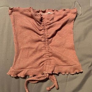 rose gold tube top